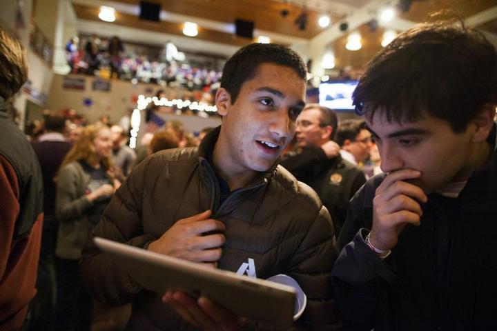 Students Talking